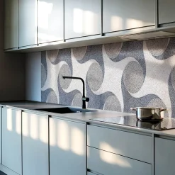 Wallfluent Panneau Mural TV 120x60 cm Motifs Élégants 1 pièce