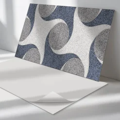 Wallfluent Panneau Mural TV 100x50 cm Motifs Élégants 1 pièce