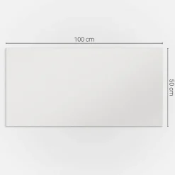 Panneau Mural TV 100x50 cm Couleur Violet Clair 1 pièce-Wallfluent Hot