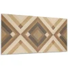 Panneau Mural TV 100x50 cm Motif De Panneau En Bois 1 pièce-Wallfluent Hot