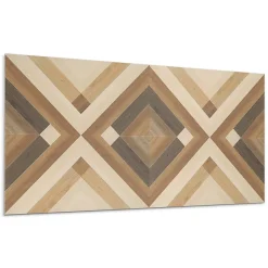 Panneau Mural TV 100x50 cm Motif De Panneau En Bois 1 pièce-Wallfluent Hot