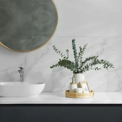 Wallfluent Panneau Mural 50x50 cm Motif Marbre Élégant 4 pièces