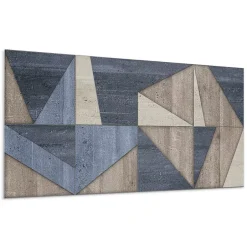 Panneau Mural 120x60 cm Motif À Chevrons 1 pièce-Wallfluent Online