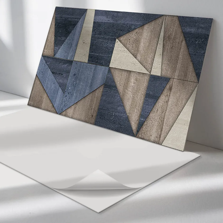 Panneau Mural 120x60 cm Motif À Chevrons 1 pièce-Wallfluent Online