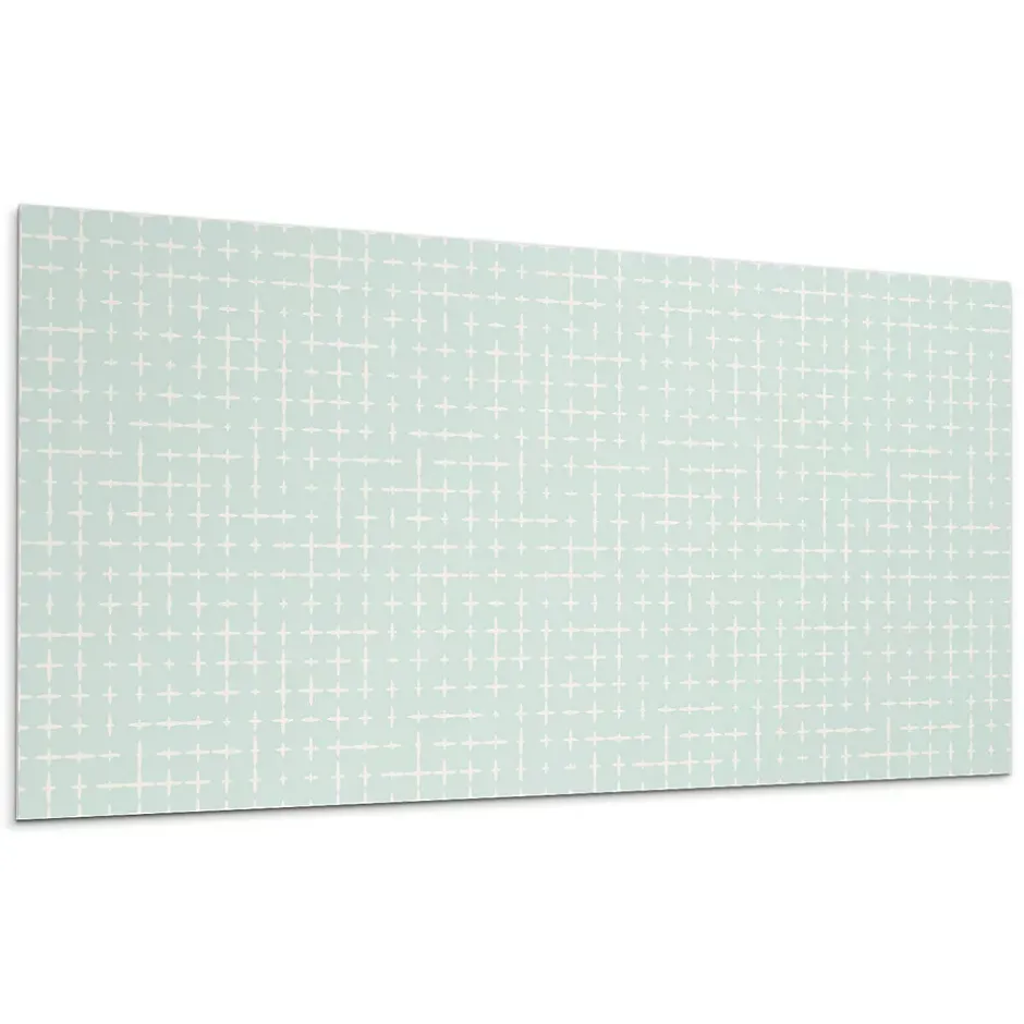 Panneau Mural 100x50 cm Motifs En Mosaïque Géométrique 1 pièce-Wallfluent