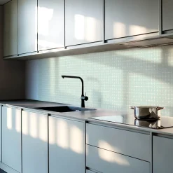 Panneau Mural 100x50 cm Motifs En Mosaïque Géométrique 1 pièce-Wallfluent