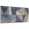 Panneau Mural 100x50 cm Motif À Chevrons 1 pièce-Wallfluent Discount
