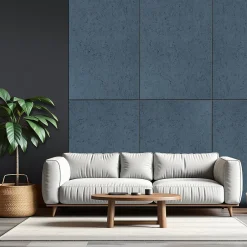 Panneau Ninna OSB-3 bleu 122 x 60 x 1,5 cm-Foge Discount