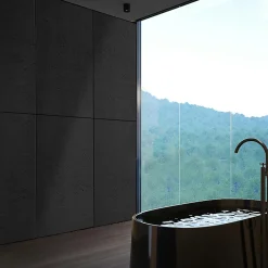 Panneau OSB-3 peint noir 122 x 60 x 1,5 cm-Foge New