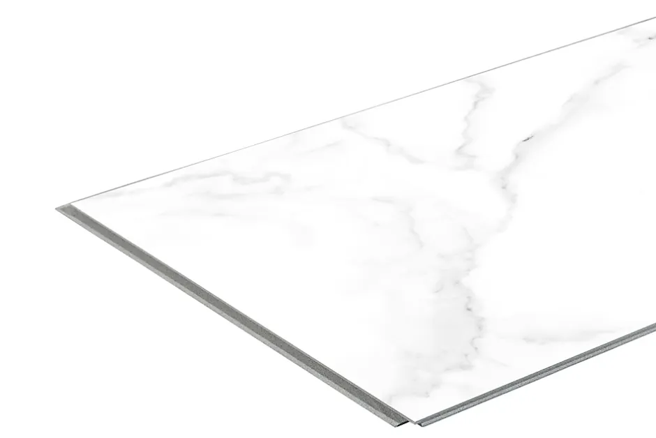 Panneau PVC Calacatta blanc marbré 40 x 260 cm Dumawall-Dumaplast Discount