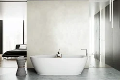 Panneau PVC Ciment gris béton clair 40 x 260 cm Dumawall-Dumaplast Outlet