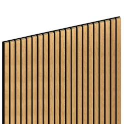 Panneau tasseau décoratif en MDF noir 90 x 280 cm- New