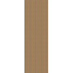 Panneau tasseau décoratif en MDF noir 90 x 280 cm- New