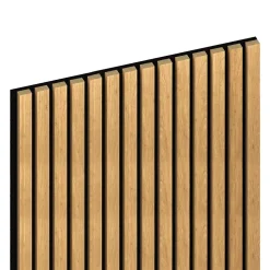 Panneau tasseau décoratif en MDF noir 60 x 280 cm- New