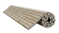 Radex Panneau tasseau flexible MDF Ella effet chêne clair 275X60 cm