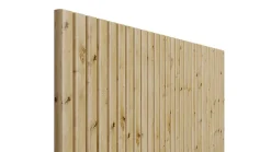 Radex Panneau tasseau flexible MDF Ella effet chêne clair 275X60 cm