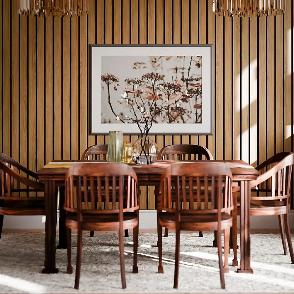 Panneau tasseau MDF Jil 250X60X1.4 cm-Radex Discount