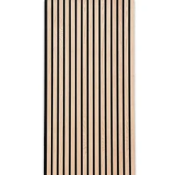 Panneaux acoustiques en aspect bois, 1 Pièce, 118 x 60 cm, White Oak-Floordirekt