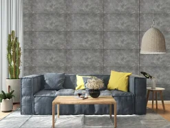 Panneaux décoratifs pour plafond et mur 7014XL Béton 6m² / 12 pièces.-Deccart Hot