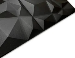 Deccart Panneaux de plafond et panneaux muraux Decoratif 3D Bursztyn Noir 5m² / 20pièces