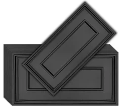 Panneaux de plafond et panneaux muraux Decoratif Rama Noir 10m² / 20pièces-Deccart Outlet