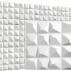 Panneaux de plafond et panneaux muraux Decoratif 3D Kristal Blanc 5m² / 20pièces-Deccart Sale