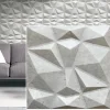 Deccart Panneaux de plafond et panneaux muraux Decoratif 3D Bursztyn Béton "69" 2m² / 8pièces