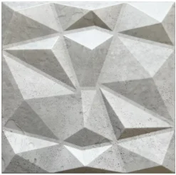 Deccart Panneaux de plafond et panneaux muraux Decoratif 3D Bursztyn Béton 