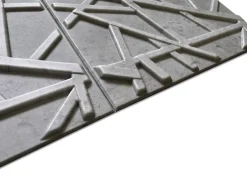 Panneaux de plafond et panneaux muraux Decoratif 3D Line Béton 