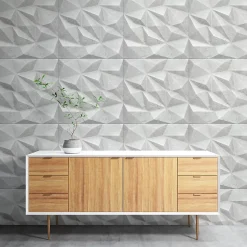 Panneaux de plafond et panneaux muraux Decoratif 3D Brylant Béton 2m² / 8pièces-Deccart