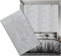 Deccart Panneaux de plafond et panneaux muraux Decoratif 6914XL Béton 4m² / 8pièces