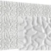 Deccart Panneaux de plafond et panneaux muraux Decoratif 3D Lake Blanc 5m² / 20pièces