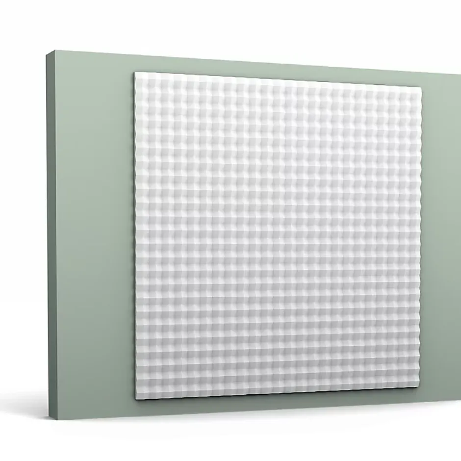 Orac Decor Panneaux muraux 3D à motifs répétitifs W117, L100 x P100 x ep 2.3 cm