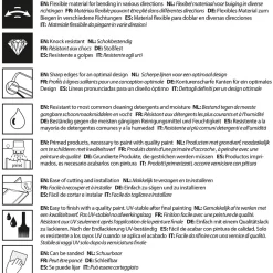 Orac Decor Panneaux Muraux 3D Flexible à motifs répétitifs W119F