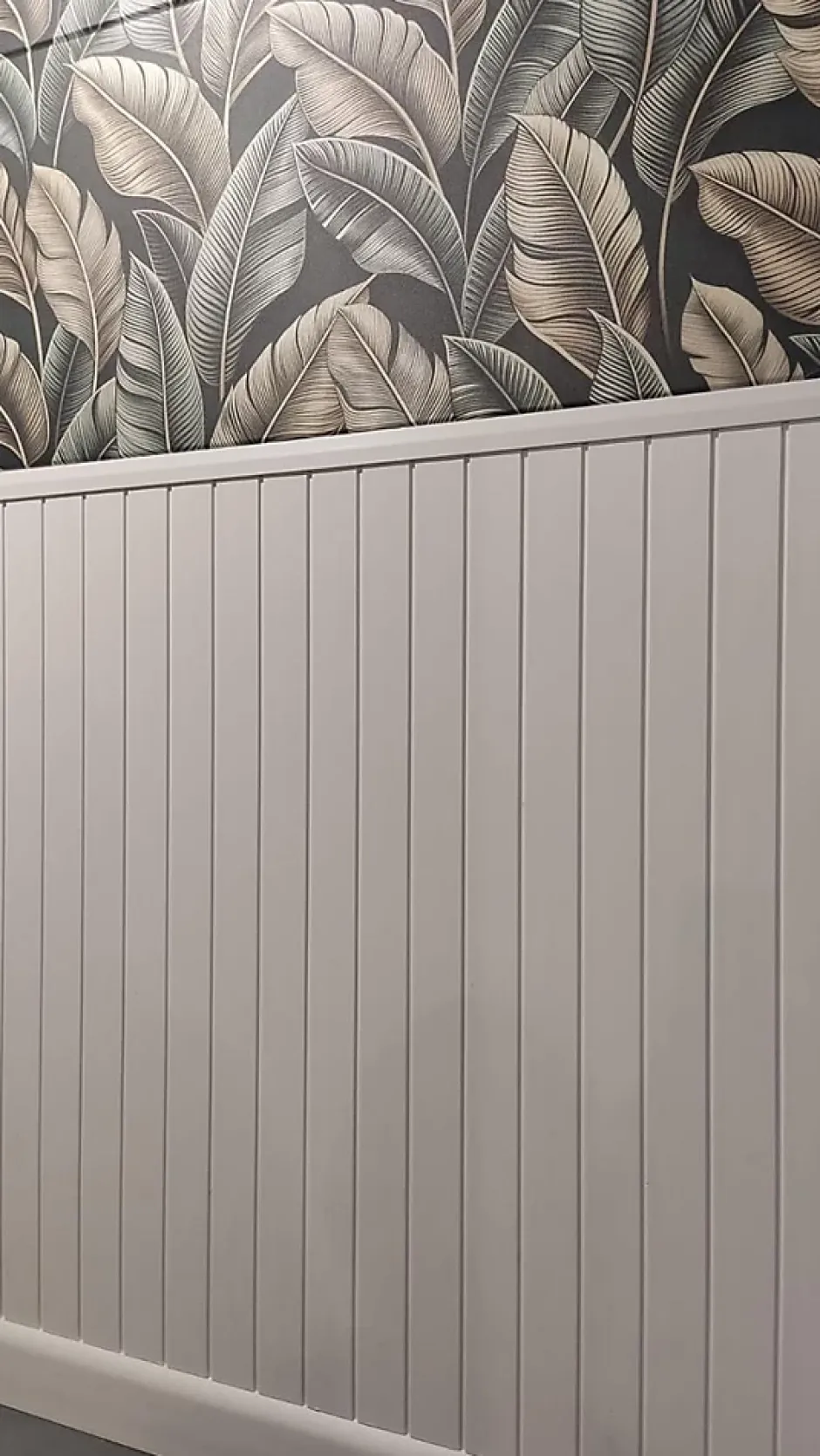 Ikhemalarka Panneaux muraux style campagne en polystyrène rigide blanc pose facile avec colle idéal pour déco murale anglaise (LB02)