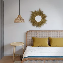 Papier peint Balisi blanc mat L.10m x l.53 cm GoodHome- Online