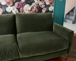 Papier peint floral vinyle sur intissé mauve, Drosera-GoodHome Hot