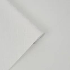 Papier peint intissé à peindre imprimé géométrique en relief blanc L.1000 x l.52 cm Mr.Jones-Laura Ashley Best