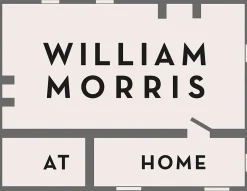 Papier peint intissé Bird & pomegranate duck egg imprimé fleurs vert L.1000 x l.52cm-William Morris