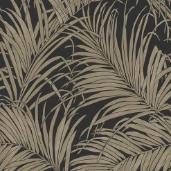 GoodHome Papier peint Intissé Sardon or