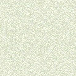 Papier peint intissé Little vines imprimé feuillage vert pastel L.1000 x l.52cm-Laura Ashley