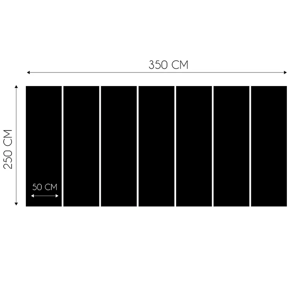 Wallarena Papier Peint Intissé Panoramique Enfants Jungle Animaux 350x250 cm - Colle Inclus - Papier Peint Chambre Enfant Vert Blanc