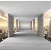 Planete Discount Papier peint intissé panoramique ville et architecture skyward corridor 450x315 cm