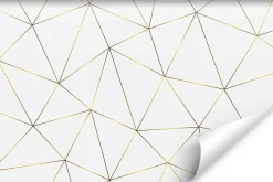 Muralo Papier Peint Intissé Photo MOTIF Géométrique Moderne Pour Chambre 90cm x 60cm