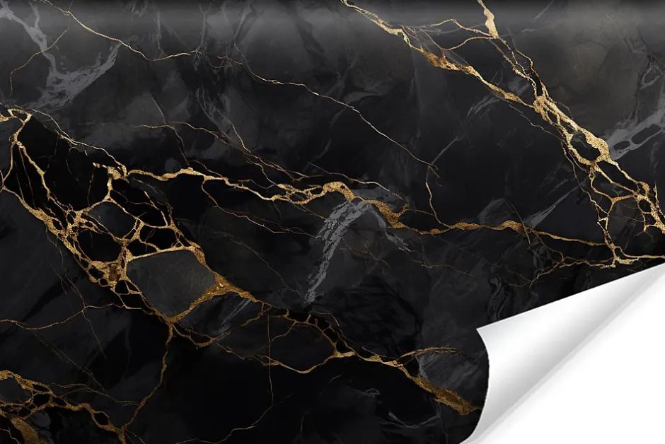 Muralo Papier Peint Intissé Photo INTISSE Marbre Abstraction Pour Salon 300cm x 210cm