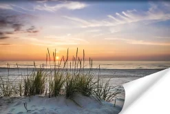 Muralo Papier Peint Intissé Photo MER Plage Coucher De Soleil Pour Chambre 368cm x 254cm