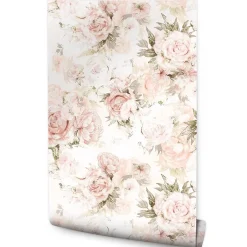 Muralo Papier Peint Intissé Pour Salon FLEURS Pivoines Plantes Nature