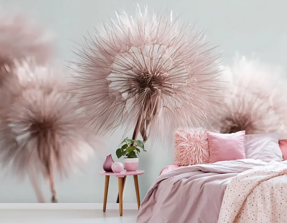 Papier Peint Intissé Panoramique Pour Chambre Cuisine Gonflables Boho 350x250 cm-Wallarena New