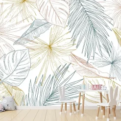 Papier peint panoramique - Lamnar - Multicolore - intissé : 150g/m² - 7 lés : 336x270cm-99DECO Sale