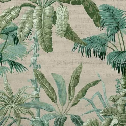 GoodHome Papier peint panoramique Intissé Tugtu crème 280 x 159 cm